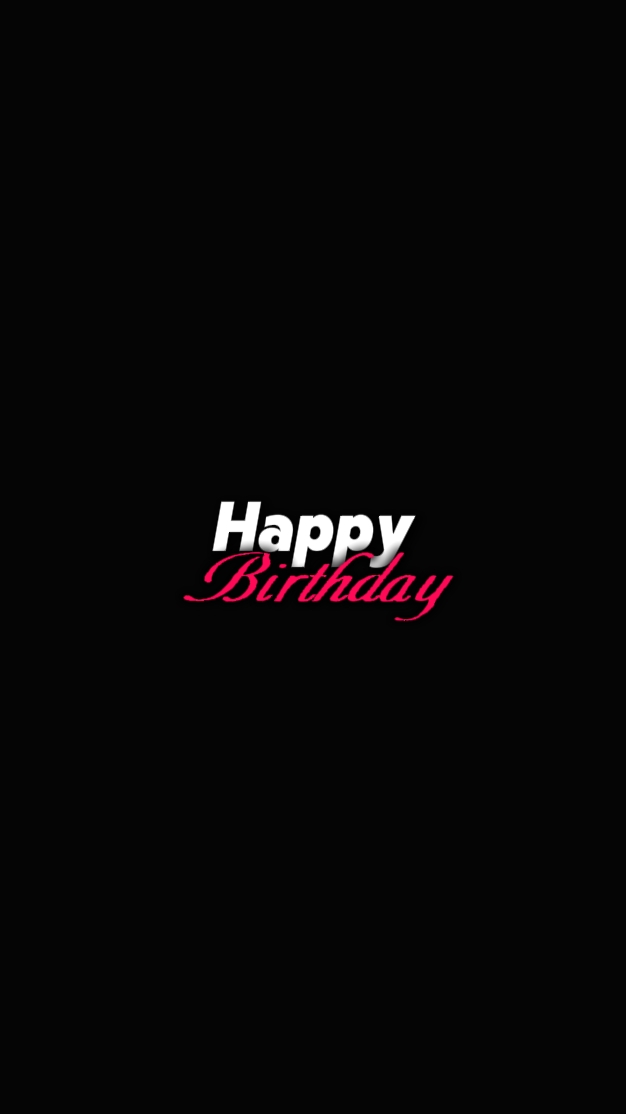 HBD MON AMOUR