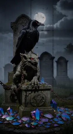 The raven watches