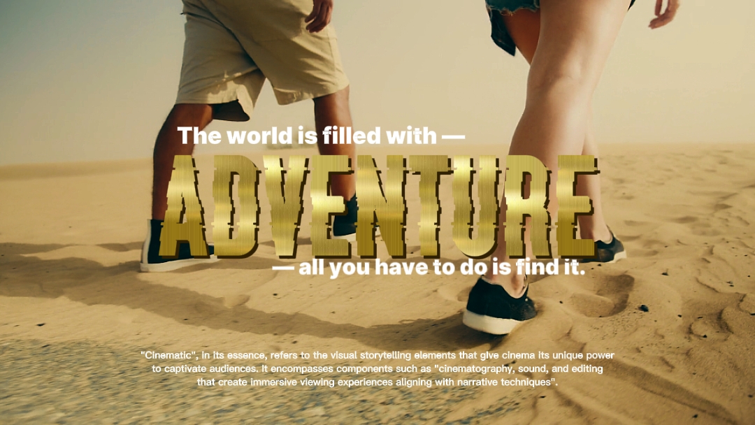 Adventure Cinematic