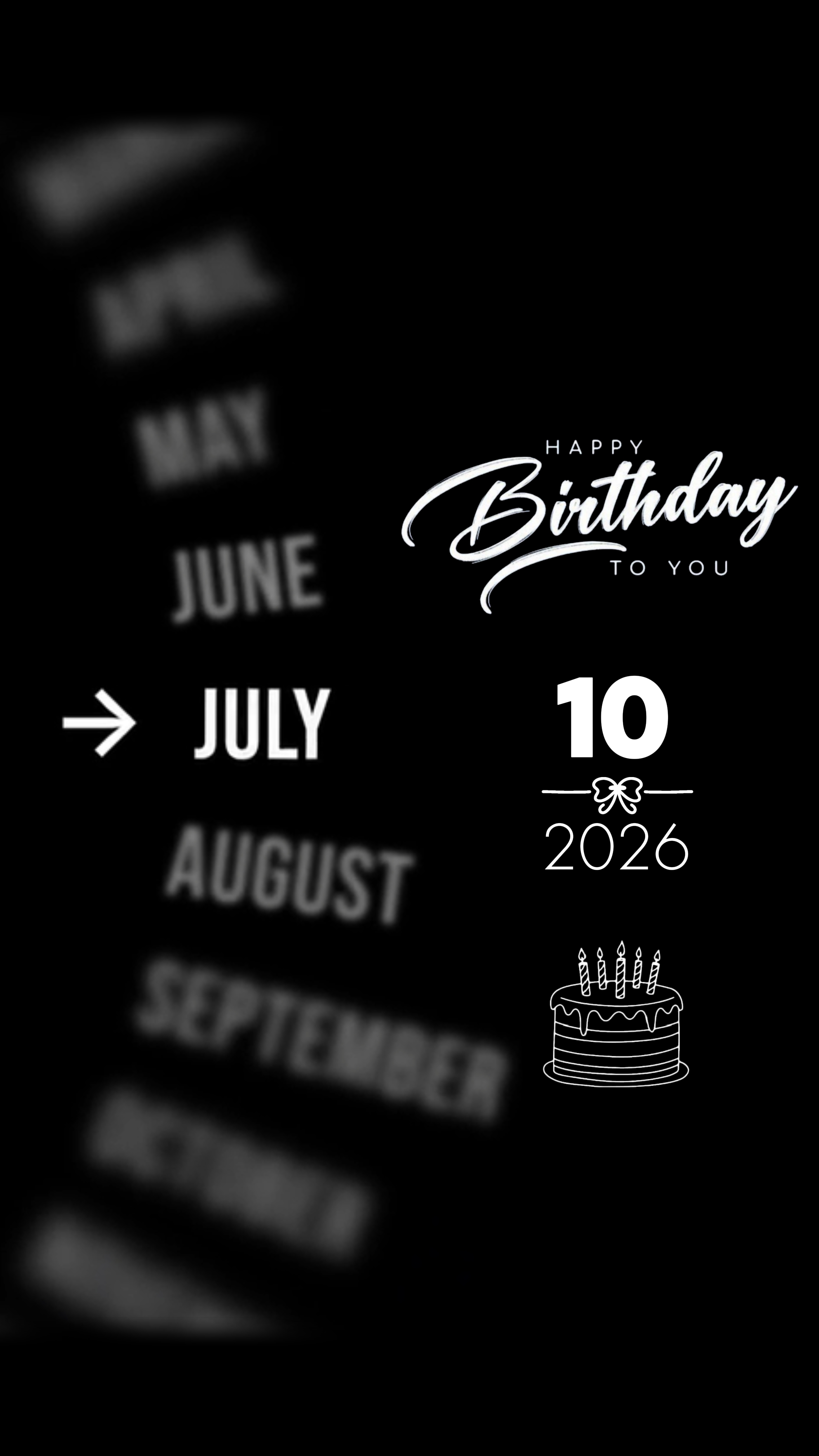ANIVERSÁRIO 10 DE JULHO