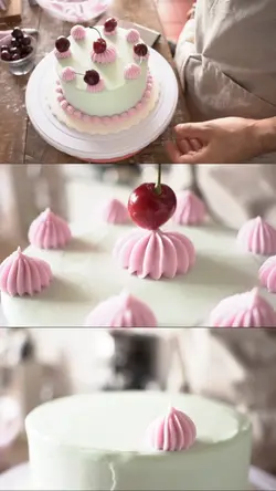 Pastel birthday Cake