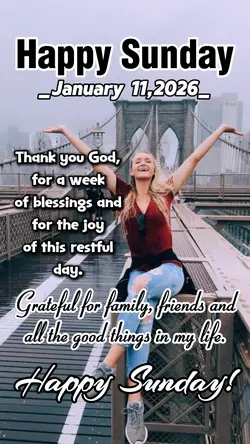 HAPPY SUNDAY