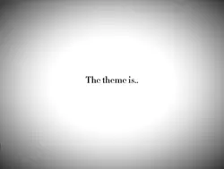 The theme is.. #fyp