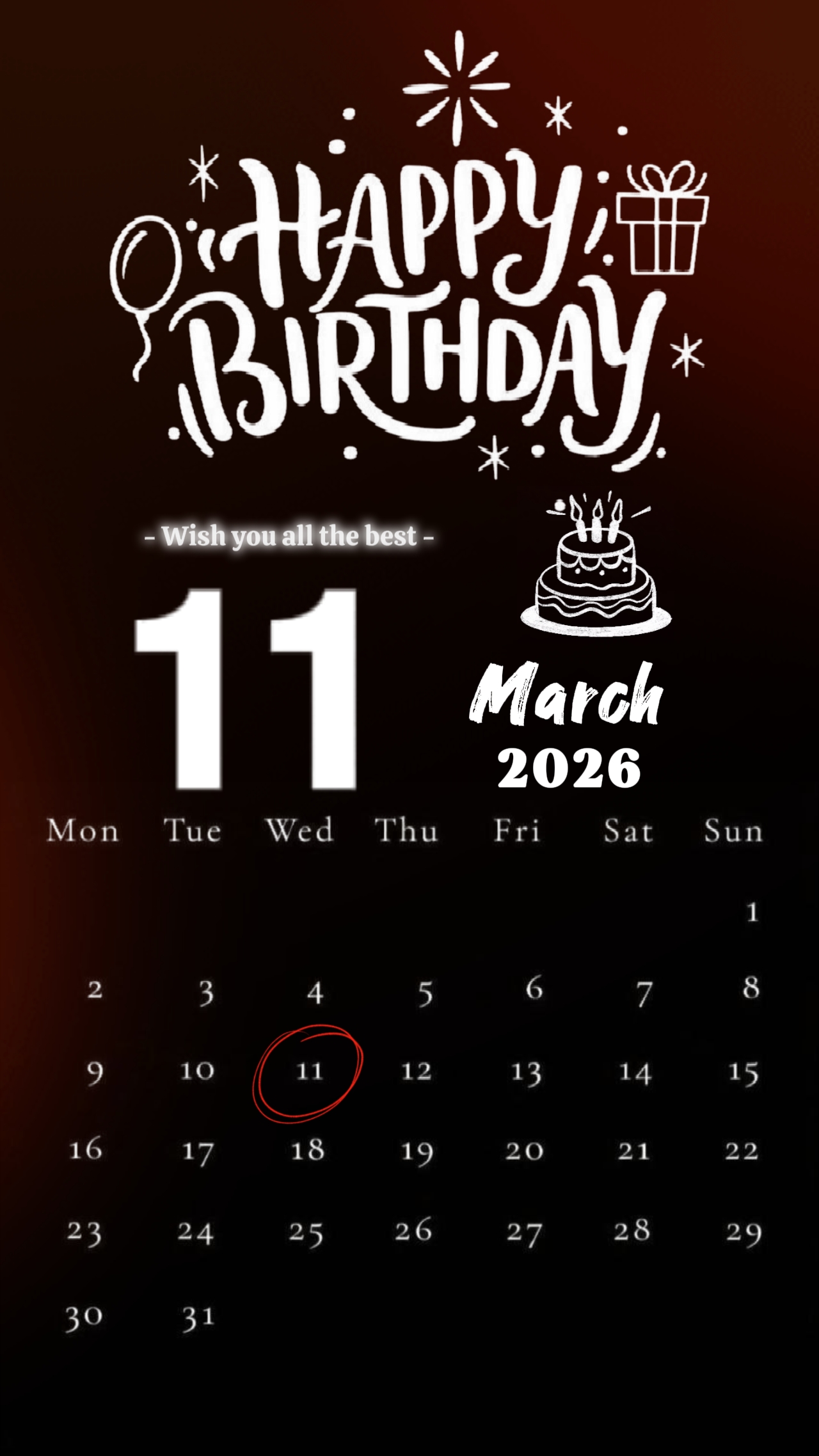 March 11 Birthday