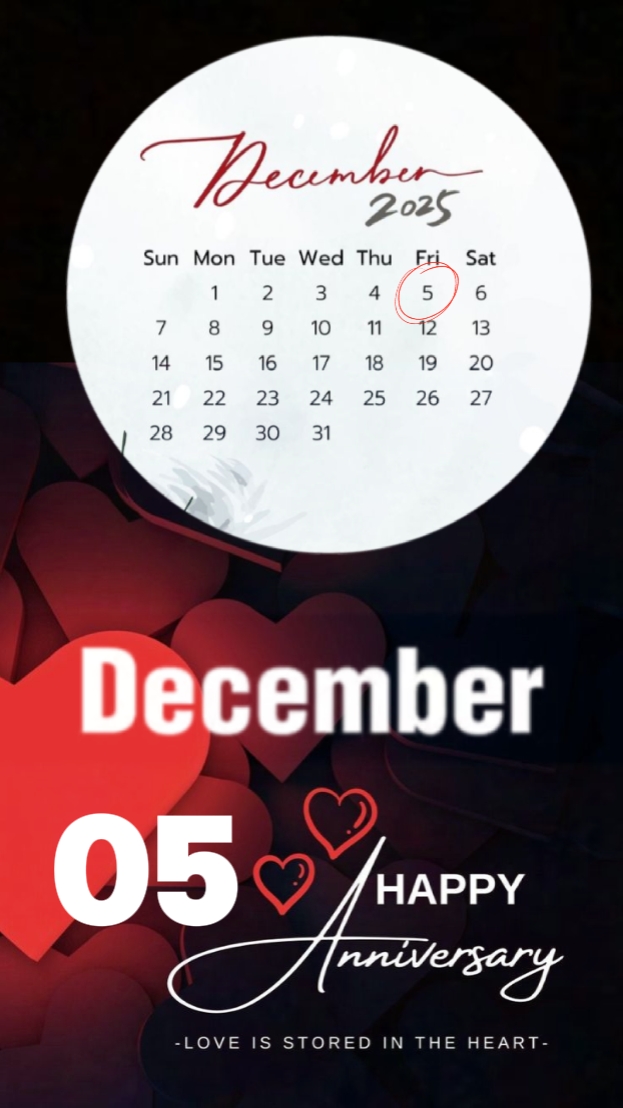 Anniv 05 de dezembro