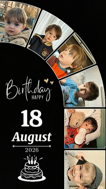 HBD SON 18 AUGUST