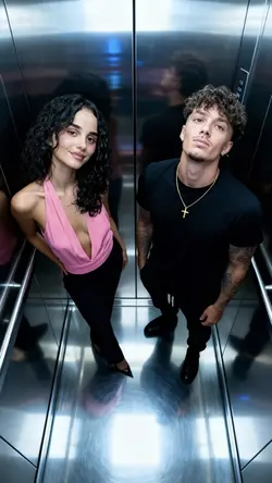 elevator group photo