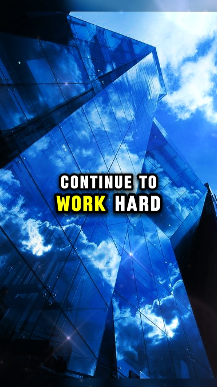 WEITER HART ARBEITEN