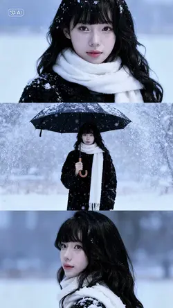 Chụp ảnh mùa đông AI