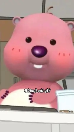 Bài vở cái gì, để đó