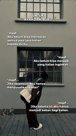 untuk ayah dan ibuku