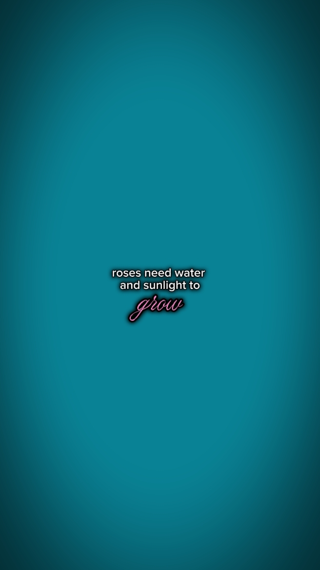 Mais ces roses... 
