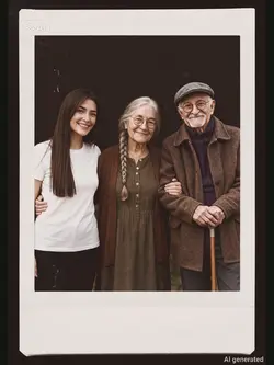 AI Polaroid Family 