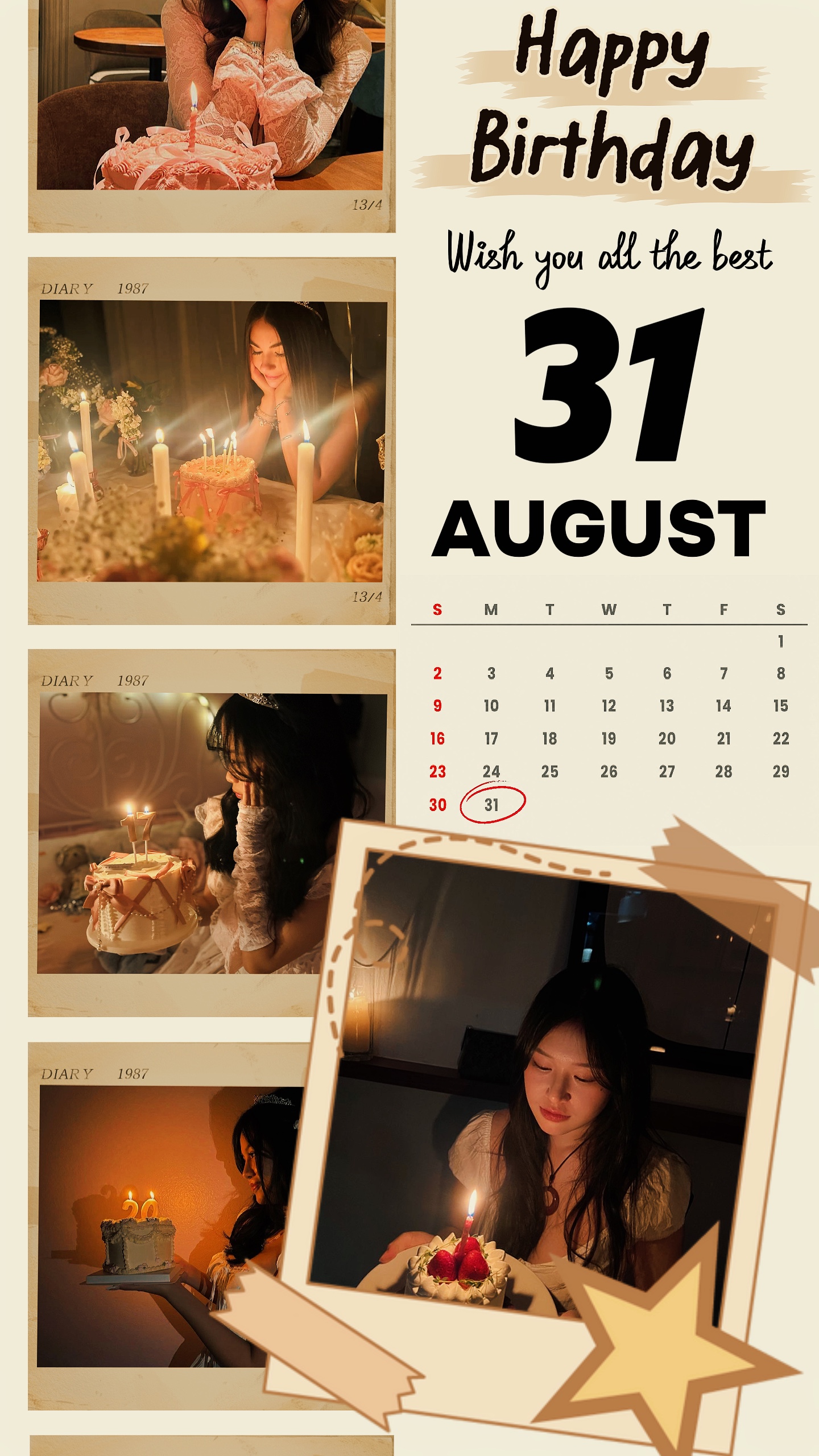 HBD 31 AOÛT 2026