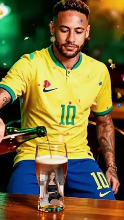 sua foto no copo