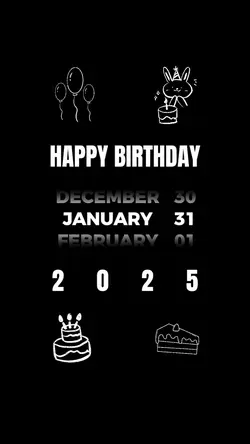 HBD-INTRO Teks Edit