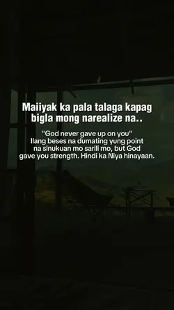 Maiiyak ka talaga