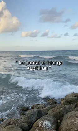 kepantai ah biar ga