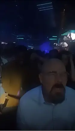 Walter white emoting