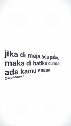 jika di meja