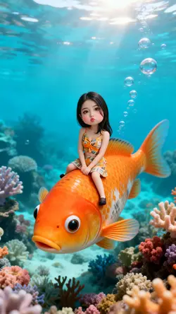 Ride the fish