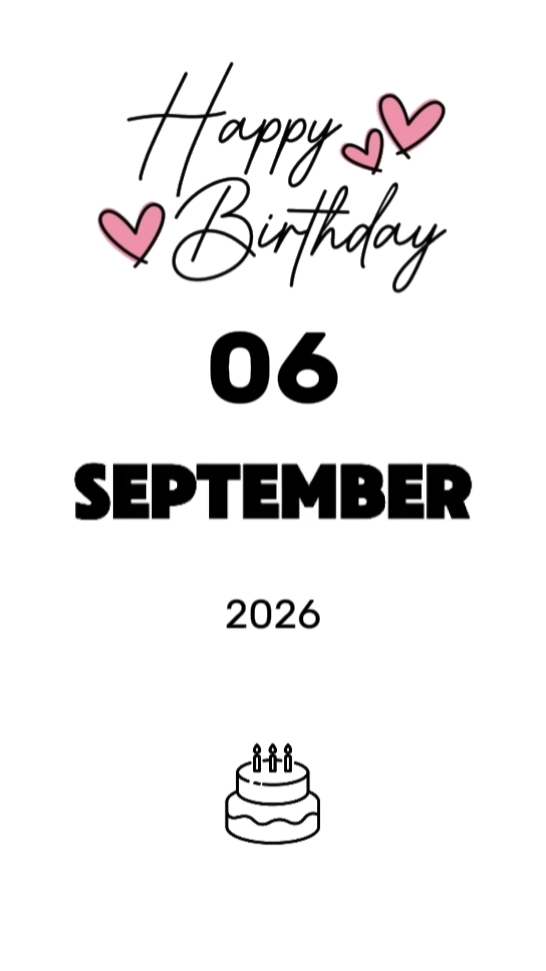 HBD DAD 6 SEPTEMBER 