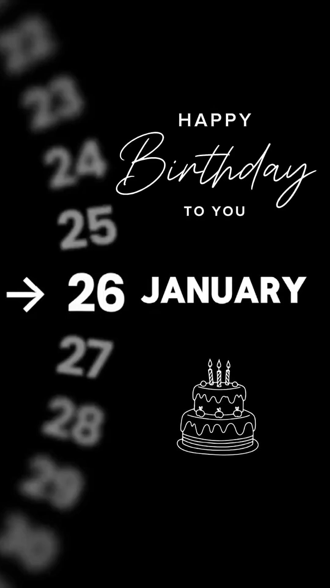 hbd 26 Januari 2026