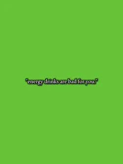 energy drinks 