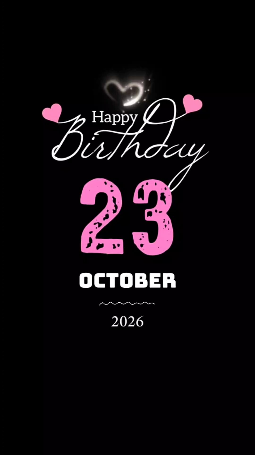 anniversaire 23 octobre 