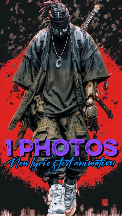 1pic,lyric,animation