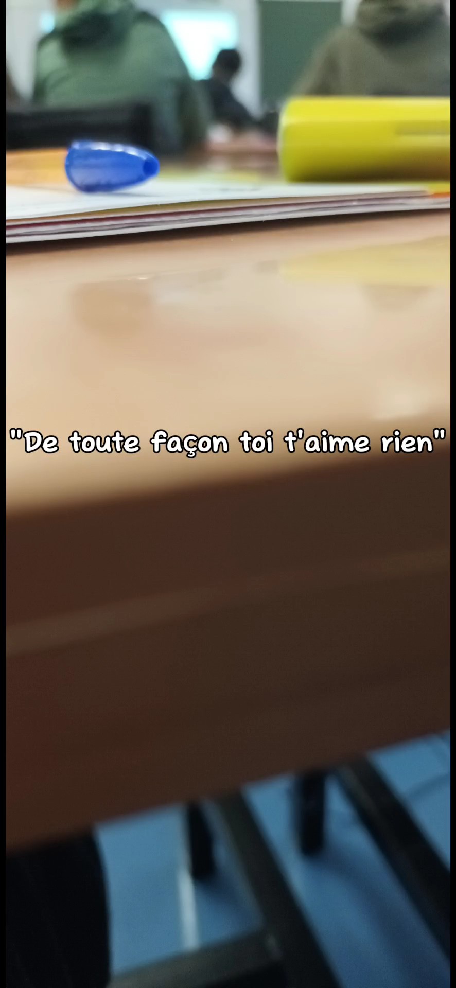 De toute façon.. 