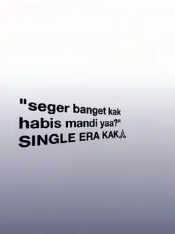 Seger banget kak