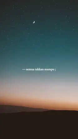 semua takkan mampu