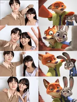 4pics Zootopia pose