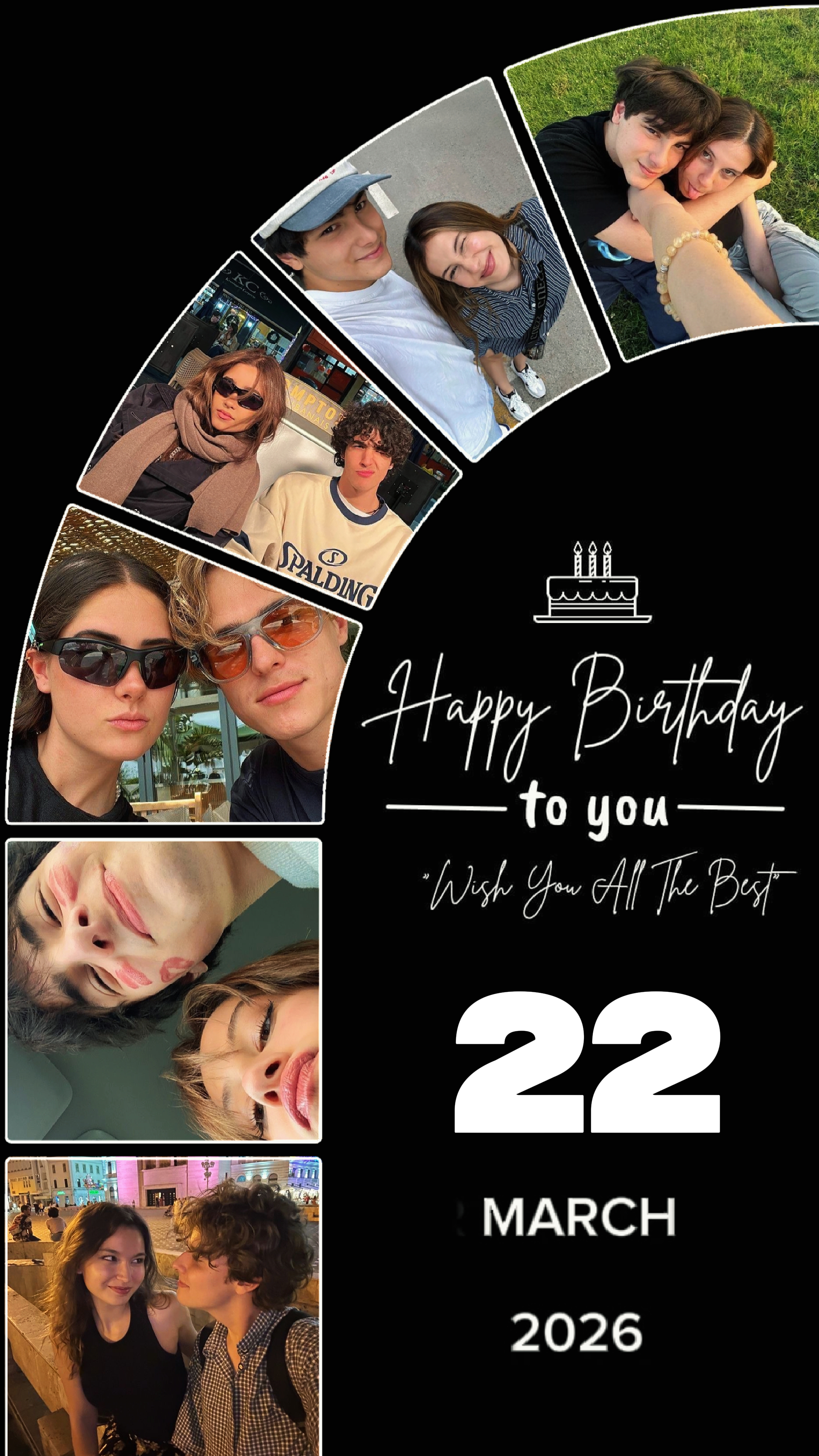 ANNIVERSAIRE LE 22 MARS