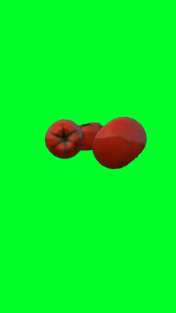 Three tomato throw