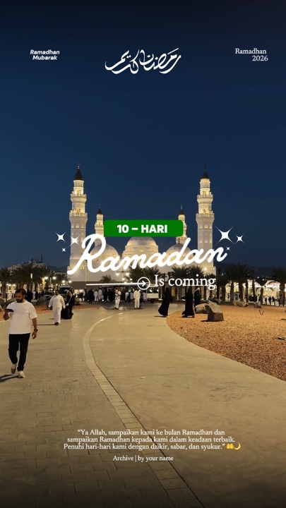 Le Ramadan arrive 