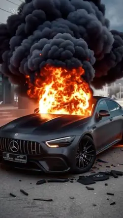 Car explosion