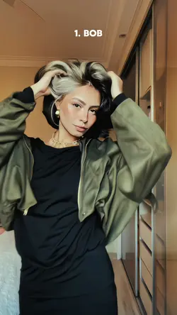 hair style (bob)