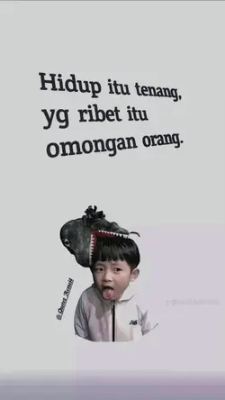 hidup itu tenang