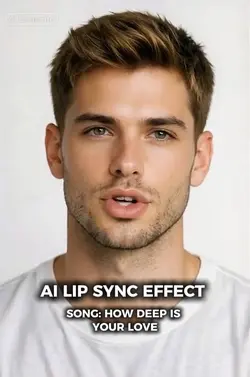 AI Lip sync effect 