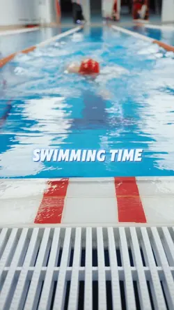 swimming time