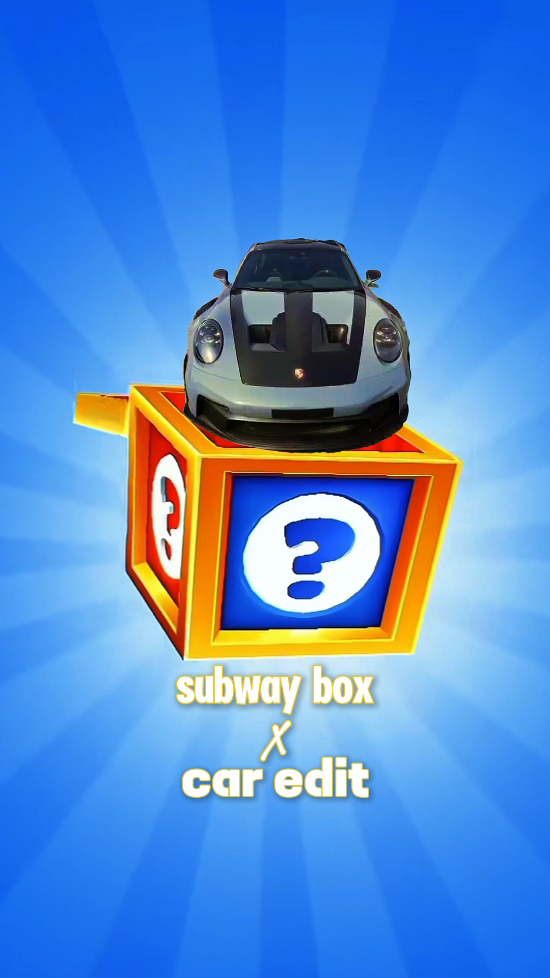 Subway surf Car edit