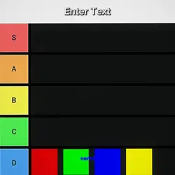 TIERLIST EDIT