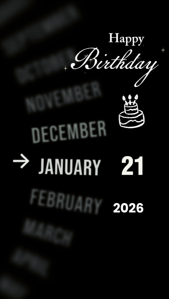 Cumpleaños 21 de enero