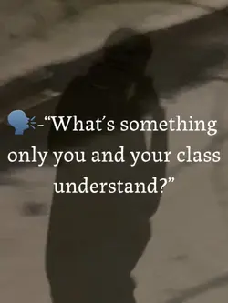 Only my class know 😔