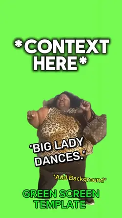 ‘BIG LADY DANCING.’