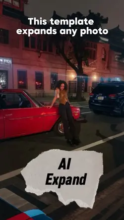 AI Expand photo