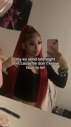 My ex send late nigh