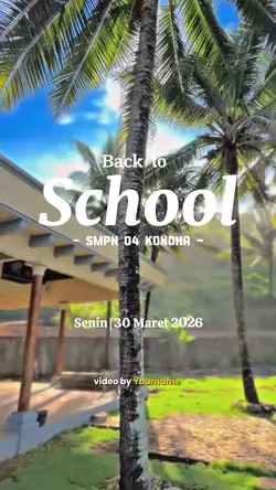 sekolah hari ini
